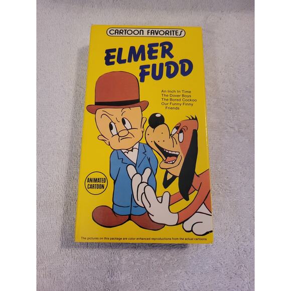 ELMER FUDD 90s TV Classic Cartoon Favorites VHS Video Tape Kids Funny Humor - Picture 1 of 3